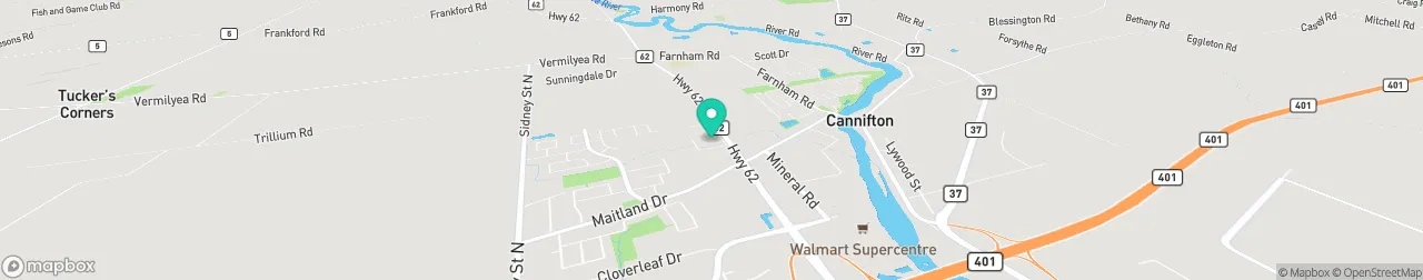 ev charging station on the map