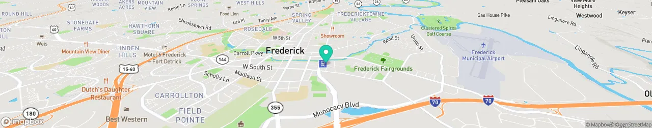 ev charging station on the map