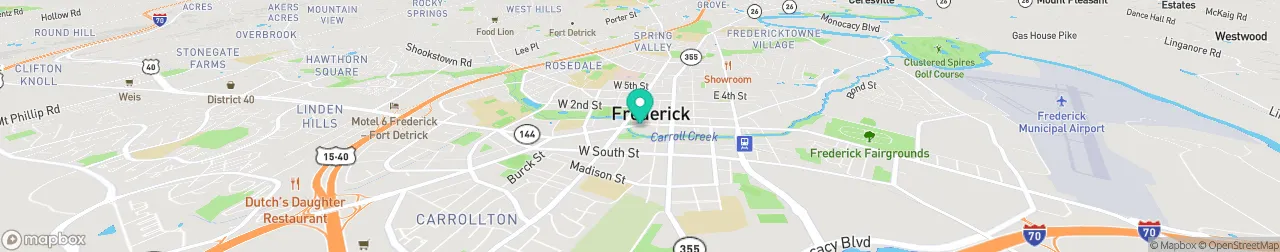 borne de recharge sur la carte