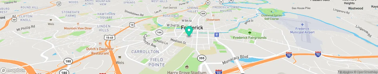 borne de recharge sur la carte