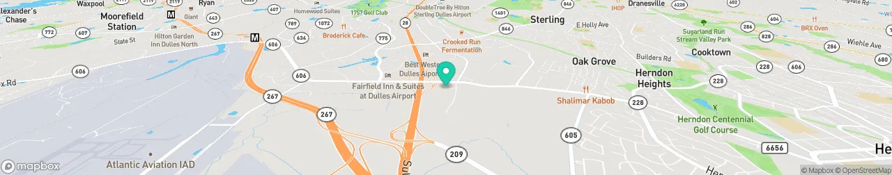 ev charging station on the map