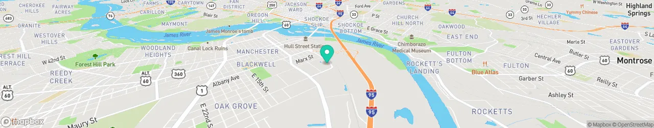 borne de recharge sur la carte