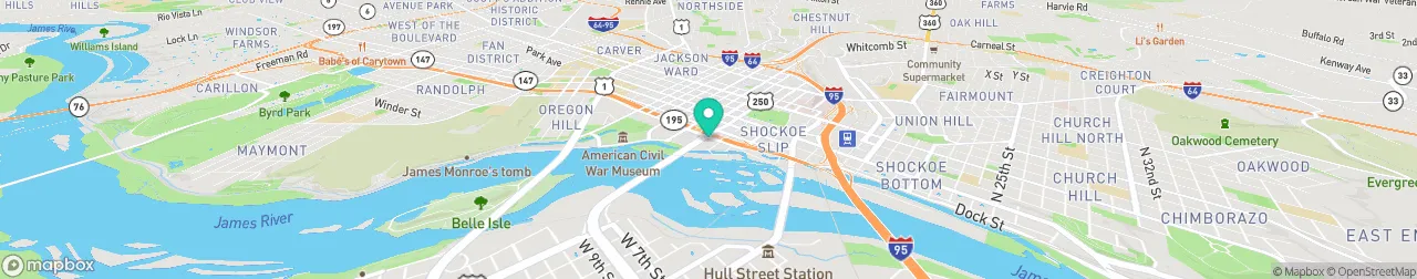 borne de recharge sur la carte