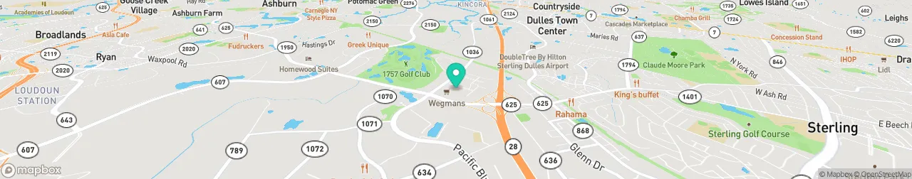 ev charging station on the map