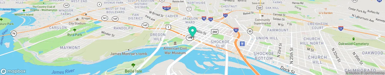 ev charging station on the map