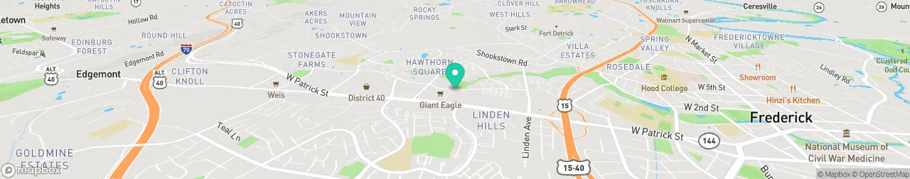 ev charging station on the map