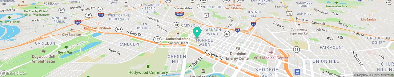 borne de recharge sur la carte