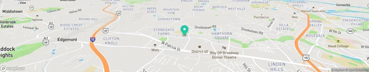 ev charging station on the map