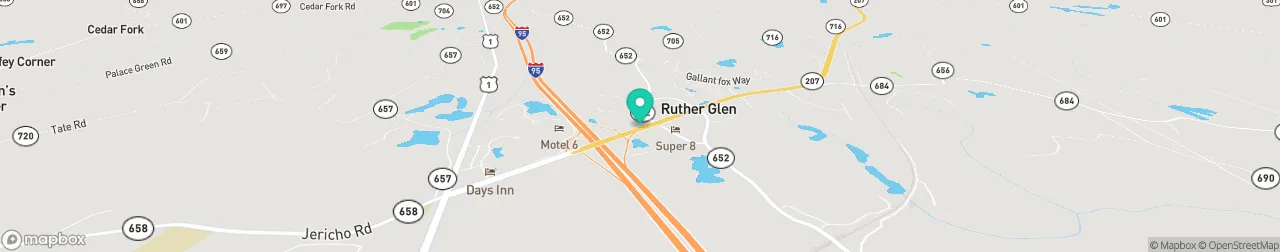 borne de recharge sur la carte