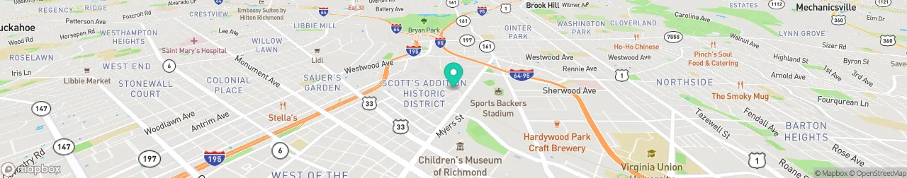 ev charging station on the map