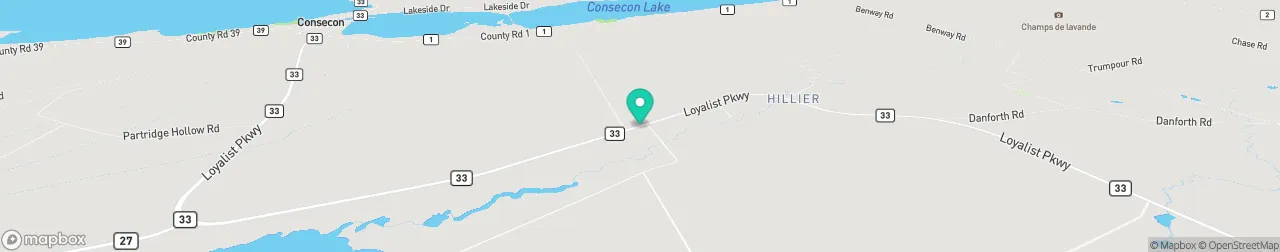 borne de recharge sur la carte