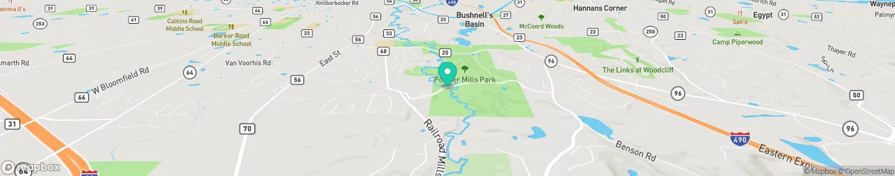 borne de recharge sur la carte