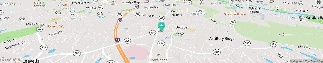 ev charging station on the map