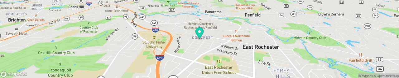 ev charging station on the map