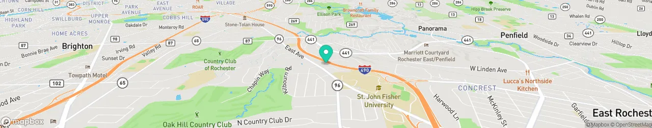 borne de recharge sur la carte