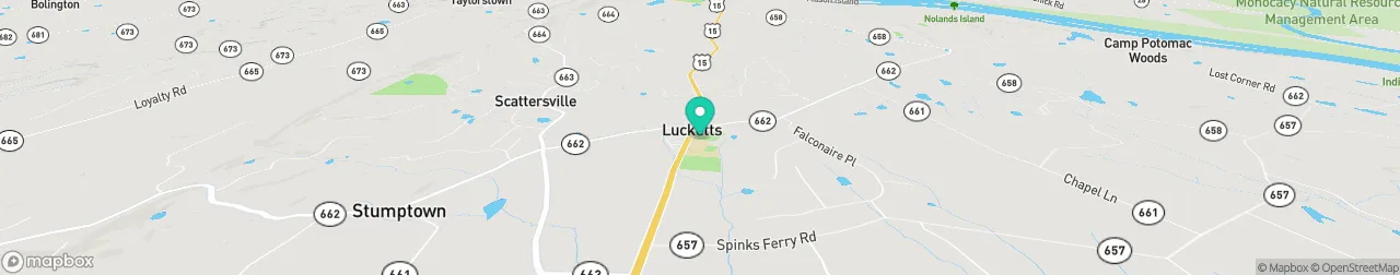 borne de recharge sur la carte