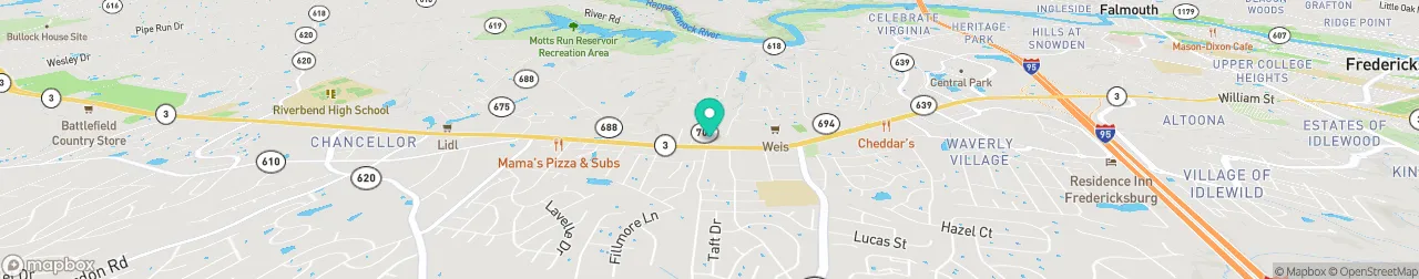 ev charging station on the map