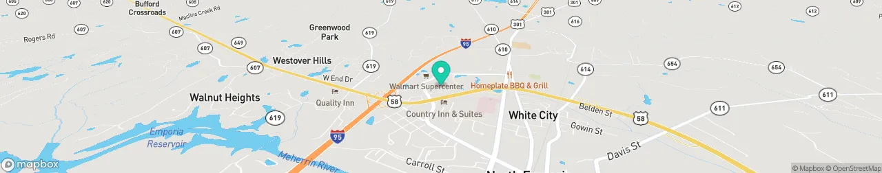 ev charging station on the map