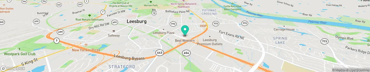 ev charging station on the map