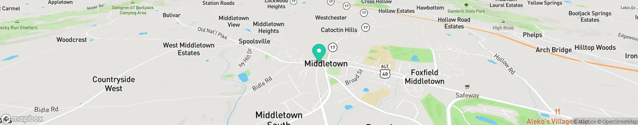 ev charging station on the map