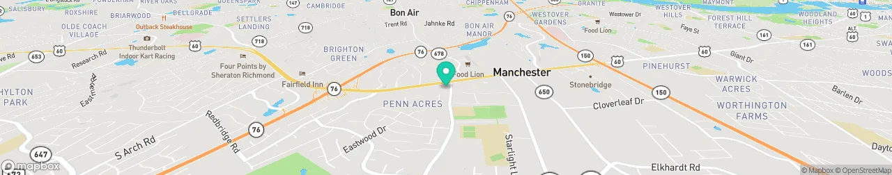 ev charging station on the map