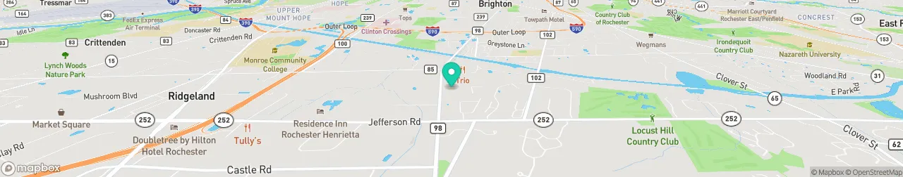 borne de recharge sur la carte