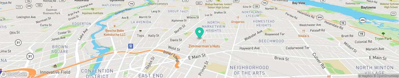 borne de recharge sur la carte