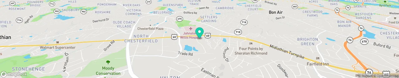 ev charging station on the map