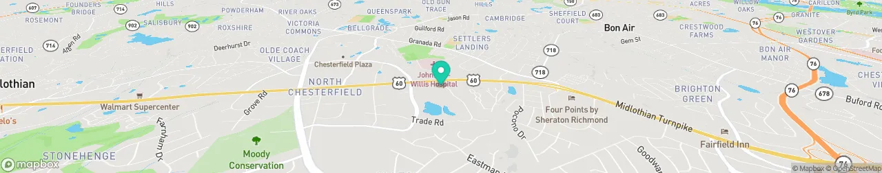 borne de recharge sur la carte