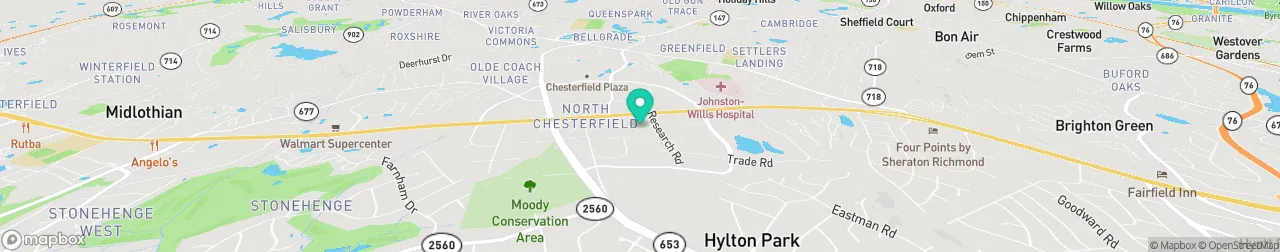 ev charging station on the map