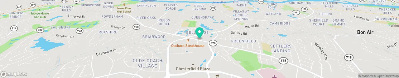 borne de recharge sur la carte