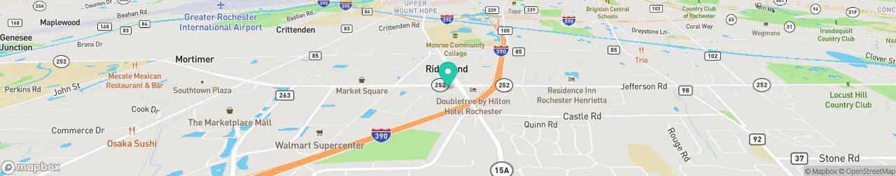 borne de recharge sur la carte