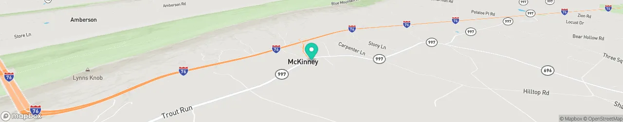 borne de recharge sur la carte