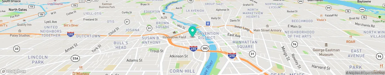 borne de recharge sur la carte