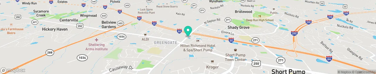 ev charging station on the map