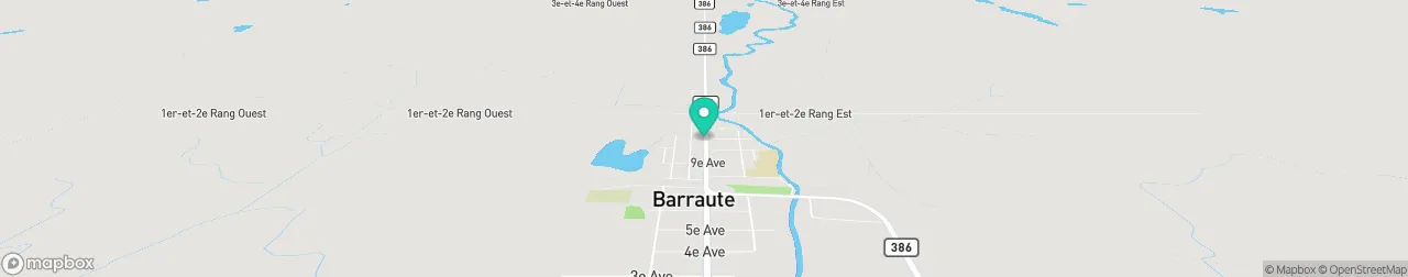 borne de recharge sur la carte