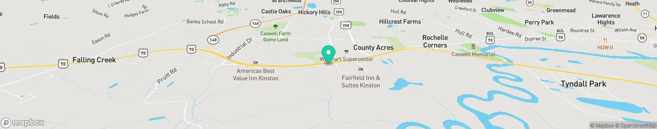 ev charging station on the map