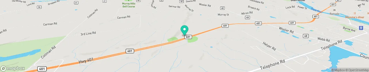 borne de recharge sur la carte