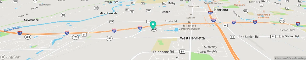 borne de recharge sur la carte