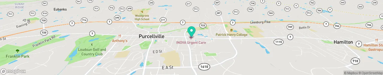 ev charging station on the map