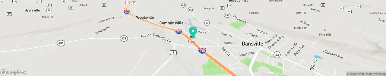 ev charging station on the map