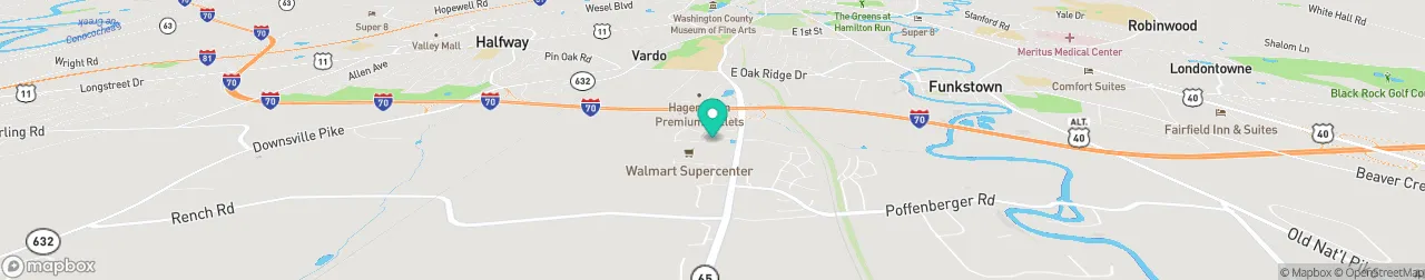 ev charging station on the map