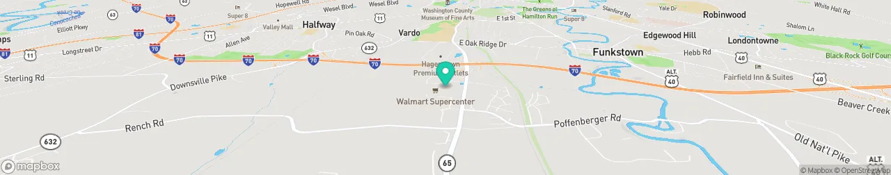 borne de recharge sur la carte