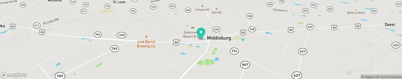 ev charging station on the map