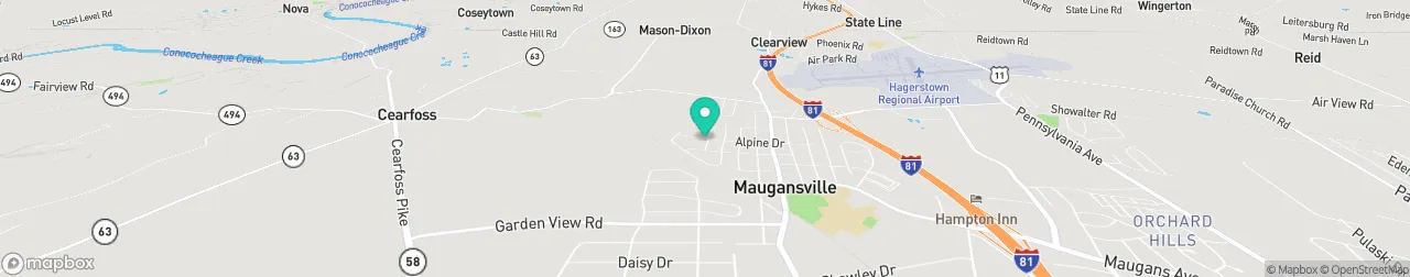 ev charging station on the map