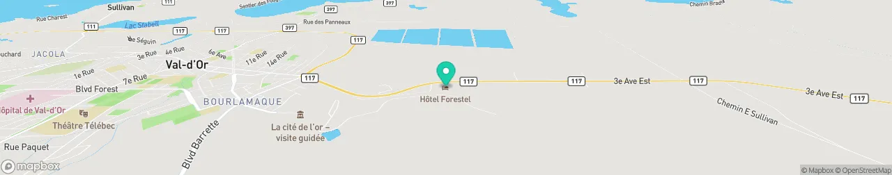 borne de recharge sur la carte