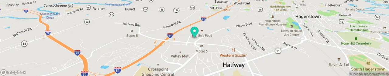 borne de recharge sur la carte