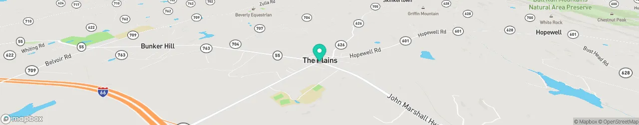 borne de recharge sur la carte