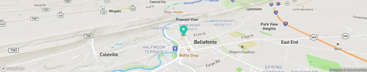 ev charging station on the map