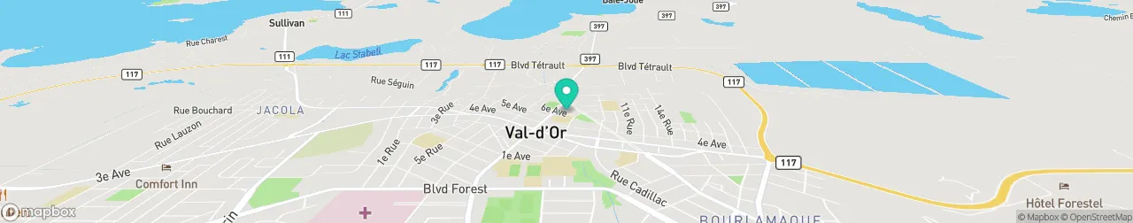 borne de recharge sur la carte